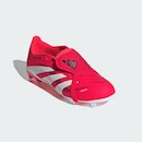 Chuteira de Campo adidas Predator League Fold-Over - Infantil - Foto 7
