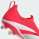 Chuteira sem Cadarços de Campo adidas Predator League - Infantil - Foto 10
