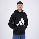 Moletom Adidas Big Logo com Capuz - Masculino - Foto 2