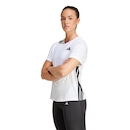 Camiseta Treino adidas Essentials 3-Stripes - Feminina - Foto 1