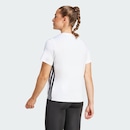 Camiseta Treino adidas Essentials 3-Stripes - Feminina - Foto 2