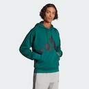 Blusão de Moletinho Capuz adidas Essentials Big Logo - Masculino - Foto 5