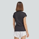 Camiseta Algodão adidas Essentials Linear - Feminina - Foto 4