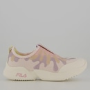 Tenis Fila Funny Juvenil Bege e Lilás - Foto 1