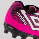 Chuteira Campo Umbro Orbit Juvenil Rosa - Foto 6