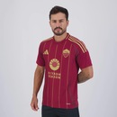 Camisa Adidas Roma Home 2025 - Masculina - Foto 3