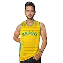 Camisa Regata Brasil Oscar #14 Pan 87 Braziline - Masculina - Foto 1