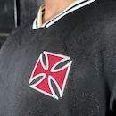 Camisa da Vasco da Gama Retrô Jacquard 1974 Dark RetrôMania - Masculina - Foto 3