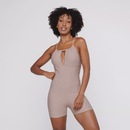 Macaquinho Orbis Fitness Costa Cavada Decote Bojo - Feminino - Foto 2