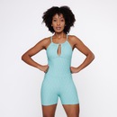 Macaquinho Orbis Fitness Costa Cavada Decote Bojo - Feminino - Foto 3