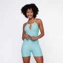 Macaquinho Orbis Fitness Costa Cavada Decote Bojo - Feminino - Foto 4