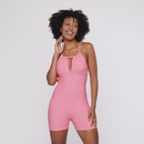 Macaquinho Orbis Fitness Costa Cavada Decote Bojo - Feminino - Foto 3