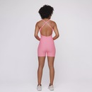 Macaquinho Orbis Fitness Costa Cavada Decote Bojo - Feminino - Foto 5