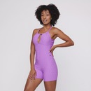 Macaquinho Orbis Fitness Costa Cavada Decote Bojo - Feminino - Foto 4