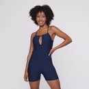 Macaquinho Orbis Fitness Costa Cavada Decote Bojo - Feminino - Foto 2