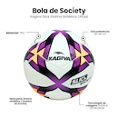 Bola de Futebol Society Kagiva Slick - Foto 5