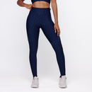 Calça Legging Orbis Fitness Textura Empina Bumbum - Feminina - Foto 1