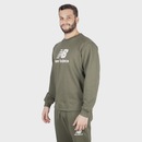 Blusão de Moletom New Balance Essentials Basic - Masculino - Foto 2