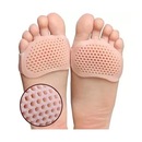 Meia Palmilha Ortopédica DK Protetor para os Pés Almofada Silicone Gel Tiptoe - Par - Foto 2