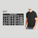 Camiseta Básica Academia Slim Fitness Sem Estampa - Foto 2