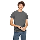 Camiseta Básica Academia Slim Fitness Sem Estampa - Foto 1