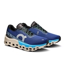 Tênis On Running cloudmonster 2 Masculino azul - Foto 4