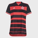 Camisa do Flamengo I 24 adidas - Feminina - Foto 1