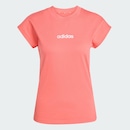 Camiseta adidas Essentials Linear - Feminina - Foto 2