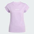 Camiseta adidas Essentials Linear - Feminina - Foto 2