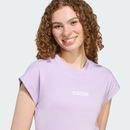 Camiseta adidas Essentials Linear - Feminina - Foto 5
