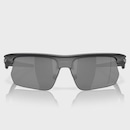 Óculos de Sol Unissex Oakley BiSphaera Steel Prizm Black - Foto 3