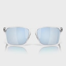 Óculos de Sol Unissex Oakley Exchange Sun Polished Clear Prizm Deep Water Polarized - Foto 3