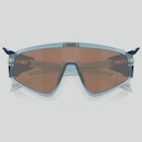 Óculos de Sol Unissex Oakley Latch Panel Trans Stonewash Prizm Tungsten - Foto 5