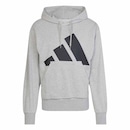 Blusão de Moletom adidas Big Logo com Capuz - Masculino - Foto 1