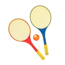 Kit Tênis 2 Raquetes e 1 Bola - Apolo Brinquedos - Foto 2