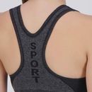 Top Selene Sem Costura Mescla - Feminino - Foto 5