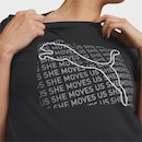 Camiseta Puma She Moves Us Graphic - Feminina - Foto 3