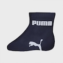 Meia Cano Baixo Puma Bebê - 2 Pares - Infantil - Foto 3