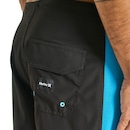 Bermuda Hurley Side Points 19,5" - Masculina - Foto 4