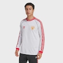 Camisa Manga Longa Manchester United MUFC A Jsy 91 adidas - Masculina - Foto 2