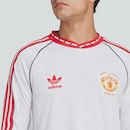 Camisa Manga Longa Manchester United MUFC A Jsy 91 adidas - Masculina - Foto 8