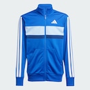 Agasalho adidas J 3s Tiberio Ts - Infantil - Foto 8