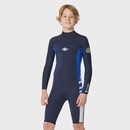 Short John Rip Curl Dawn Patrol 2mm - Infantil - Foto 1