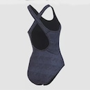 Maio Natação Speedo Cross Deep Map Costas Abertas - Feminino - Foto 2