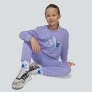 Conjunto Jogger adidas X Disney Lilo And Stitch - Infantil - Foto 10