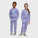 Conjunto Jogger adidas X Disney Lilo And Stitch - Infantil - Foto 3