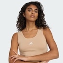 Camiseta Regata adidas Lifestyle Essentials Small Logo - Feminina - Foto 5