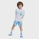 Conjunto Camiseta adidas X Disney Lilo And Stitch - Infantil - Foto 2
