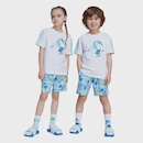 Conjunto Camiseta adidas X Disney Lilo And Stitch - Infantil - Foto 3