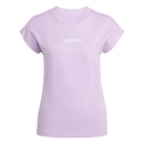 Camiseta adidas Logo Linear - Feminina - Foto 1